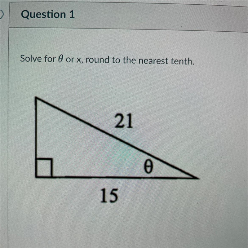 Solve for 0 or x, round to the nearest tenth.-example-1