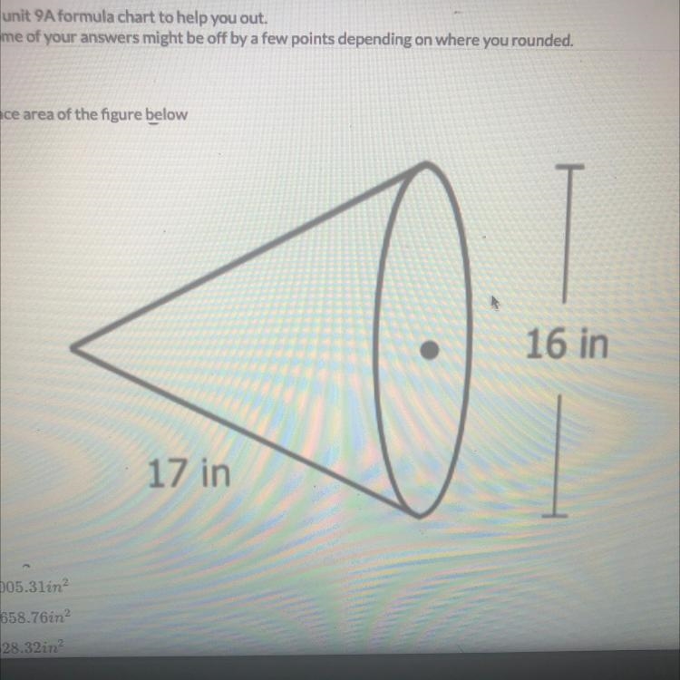 Find the surface area of the figure below-example-1