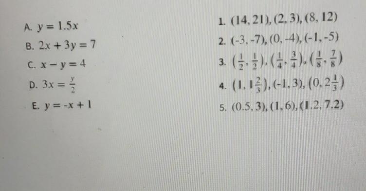 Can someone help me out? "match each equation with its three solutions"​-example-1