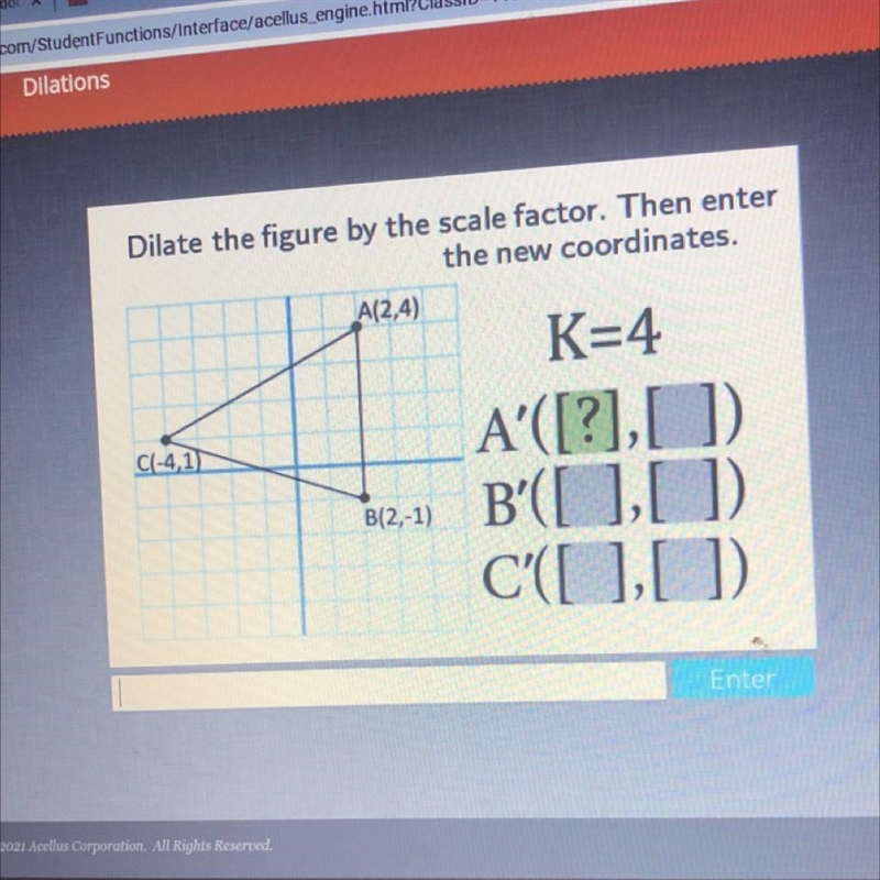 Help please dilations geometry-example-1