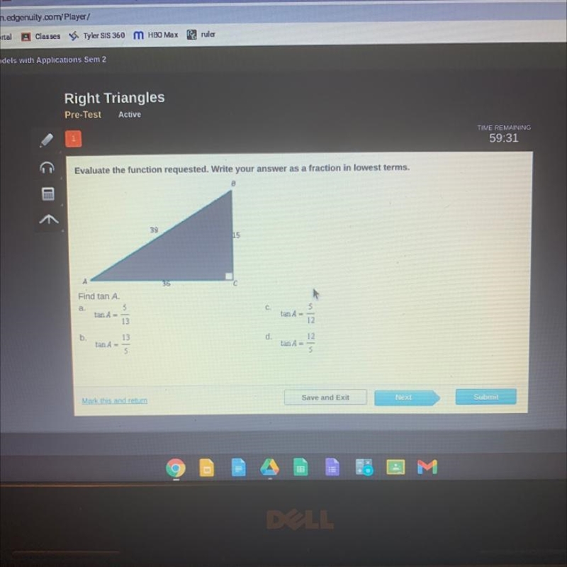 59: Evaluate the function requested. Write your answer as a fraction in lowest terms-example-1