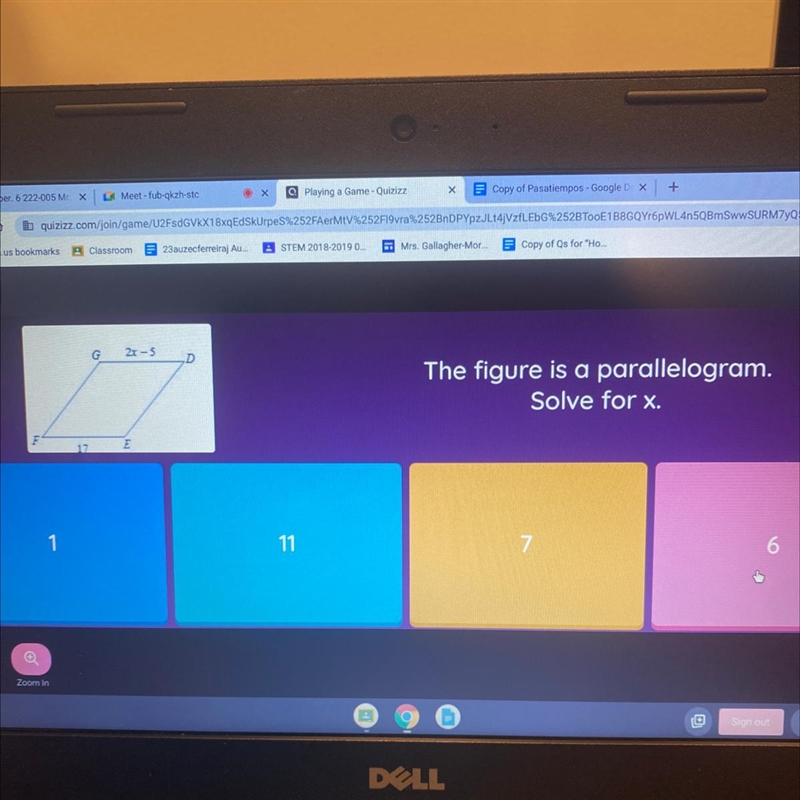 The figure is a parallelogram Solve for x.-example-1