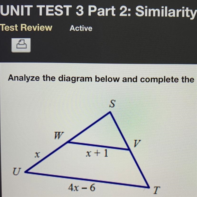 If WV is a midsegment of STU, find SU. A 4 B 5 C 8 D 10-example-1