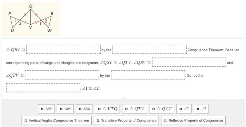 Write a plan to prove that ∠1≅∠2.-example-1