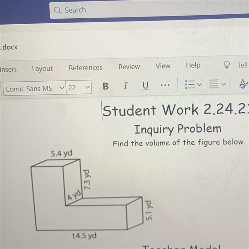 Find the volume of the figure below-example-1