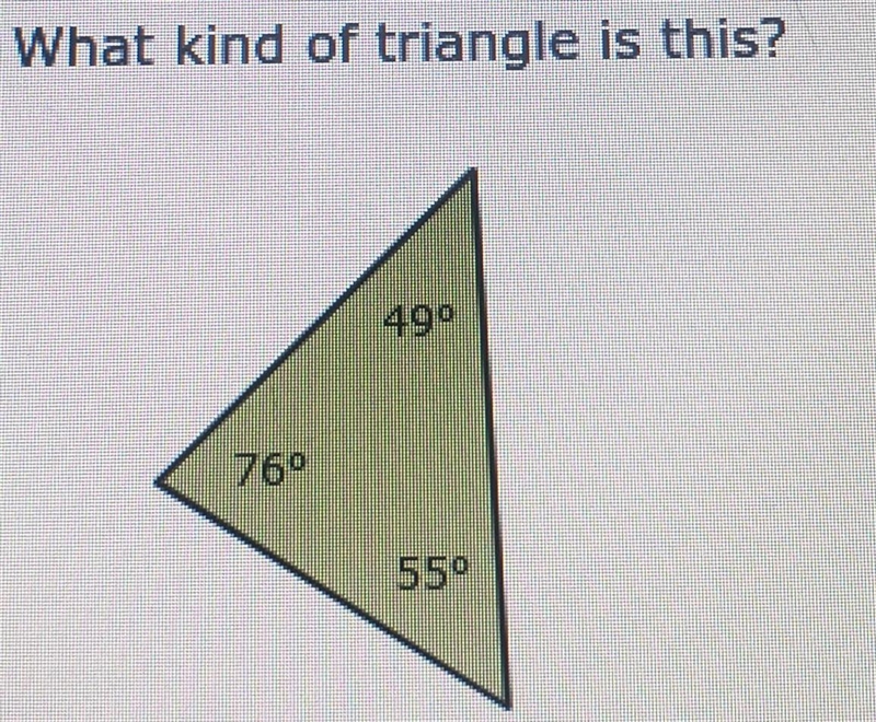 What kind of triangle is this?​-example-1