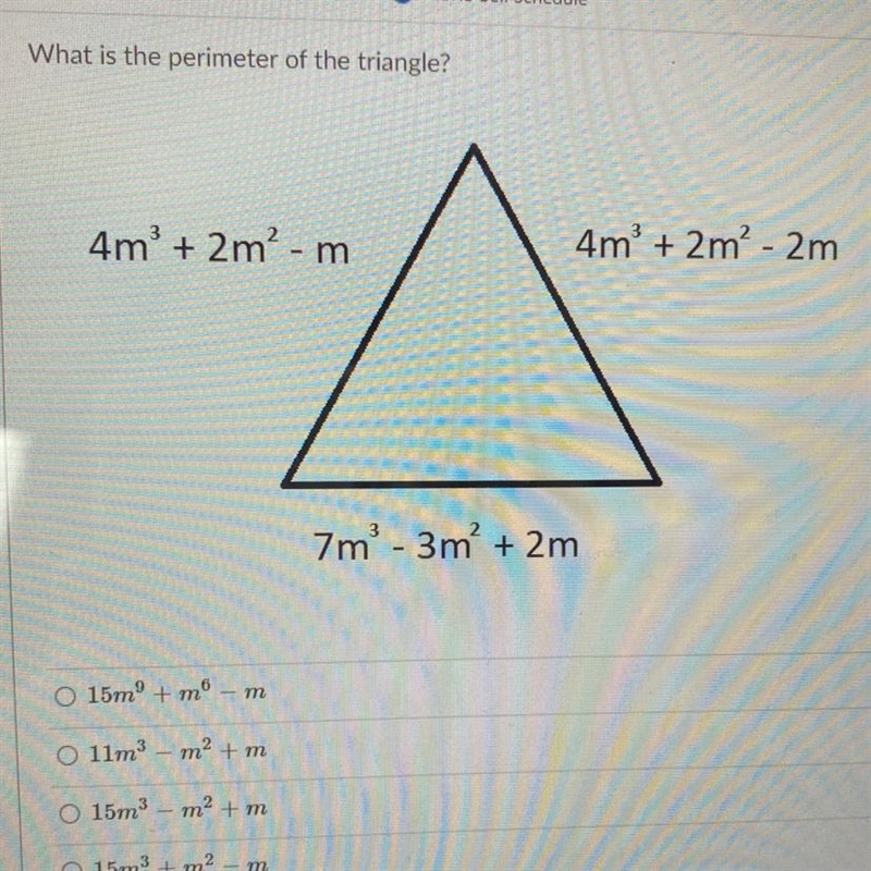 What is the perimeter of the triangle?-example-1