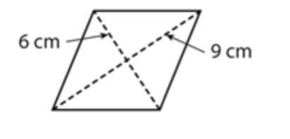 Find the area of the rhombus-example-1