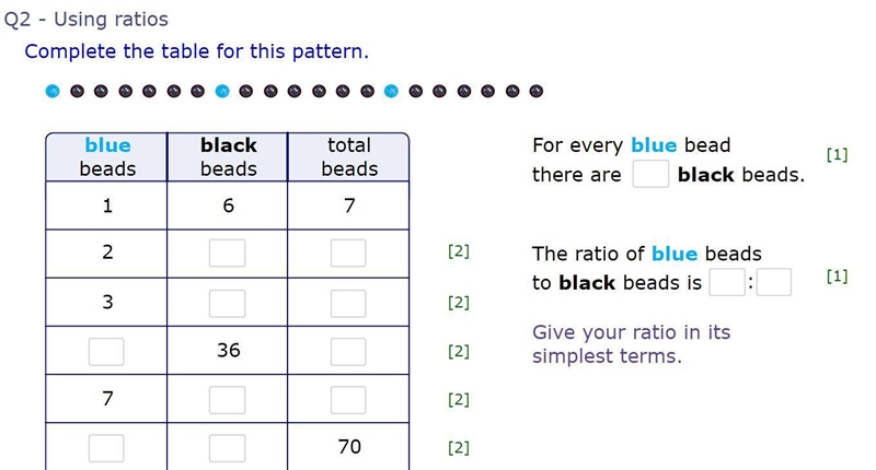 Hello! Can you help, me fill in the table given with the correct answers. Thanks-example-1