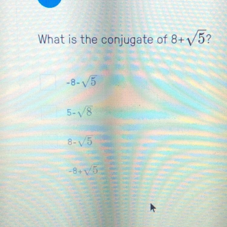 I need help with this conjugate of the equation above-example-1