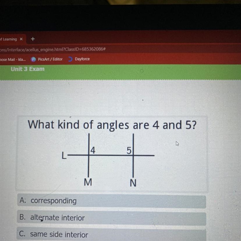 What kind of angles are 4 and 5-example-1