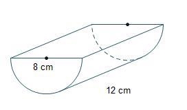 A solid piece of wood shaped as a cylinder with an 8-centimeter diameter is cut as-example-1