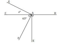 Set up an equation for the value of x.-example-1