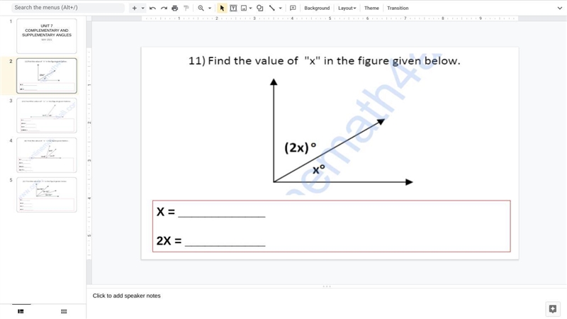 Please help and give an explanation on how to find the value of x-example-1