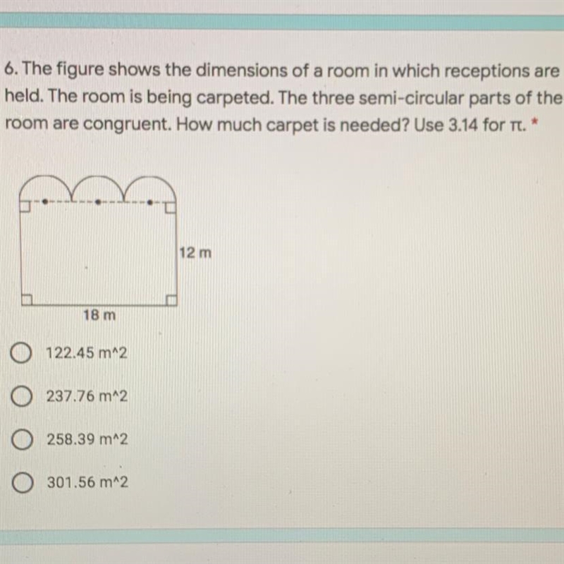 the figure shows the dimensions of a room in which receptions are held. The room is-example-1