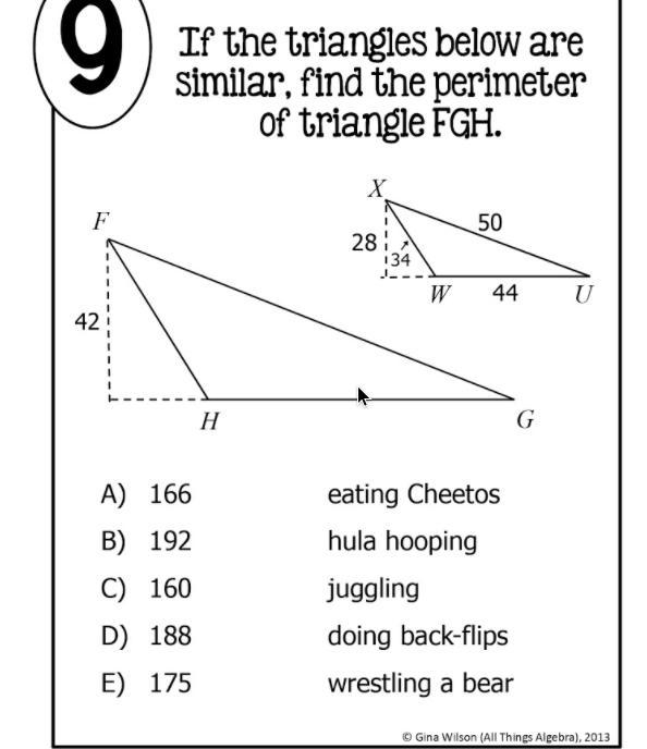 If the triangles below are similar find the perimeter of triangle FGH. PLEASE I NEED-example-1