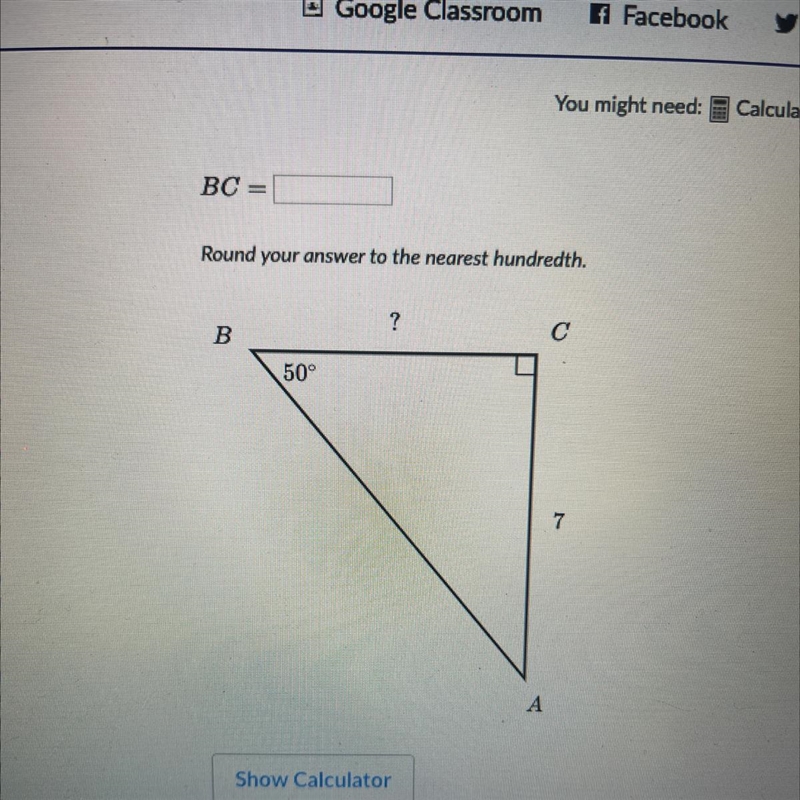 BC= Round your answer to the nearest hundredth-example-1