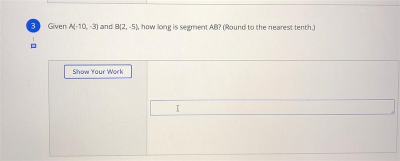 HELP ! How long is segment AB ?-example-1