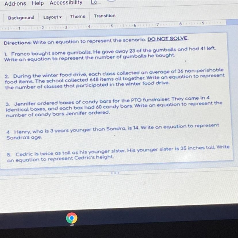 Someone help me with number 5 ASAP please and thank you-example-1