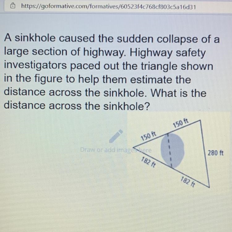 What is the distance of this figure, I have the answer it’s 140 ft I just need to-example-1