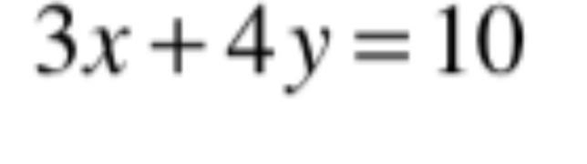 How would you solve a linear equation with X and Y on the same side-example-1