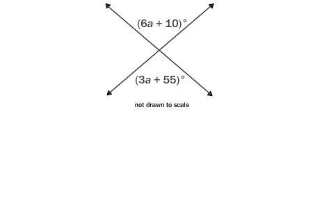 A. Find the value of a. b. Find the value of the marked angles.-example-1