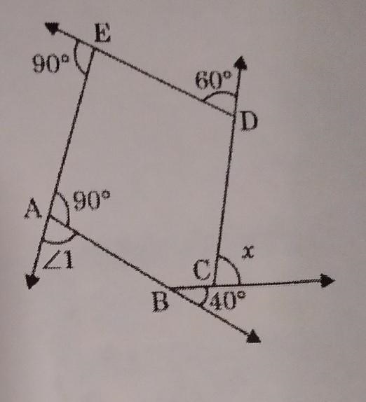 .Find x in the following figure. plss helpp need ans asap!​-example-1