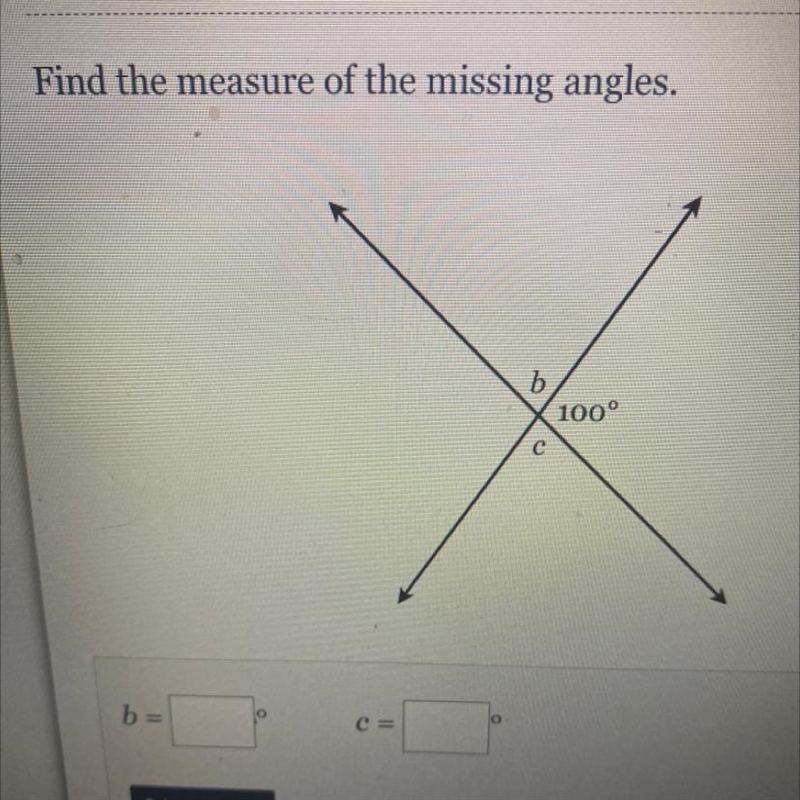 Find the measure of the missing angles-example-1