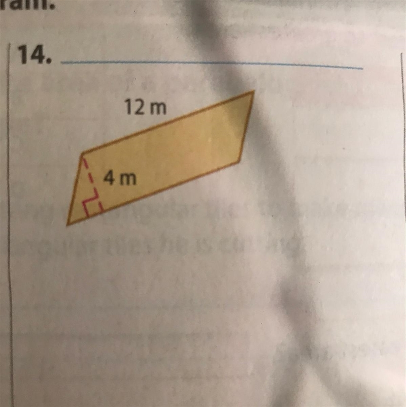 I need to find the area of this parallelogram-example-1