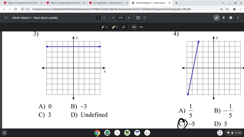 Find the slope .. please help asap this s due inna hour-example-1