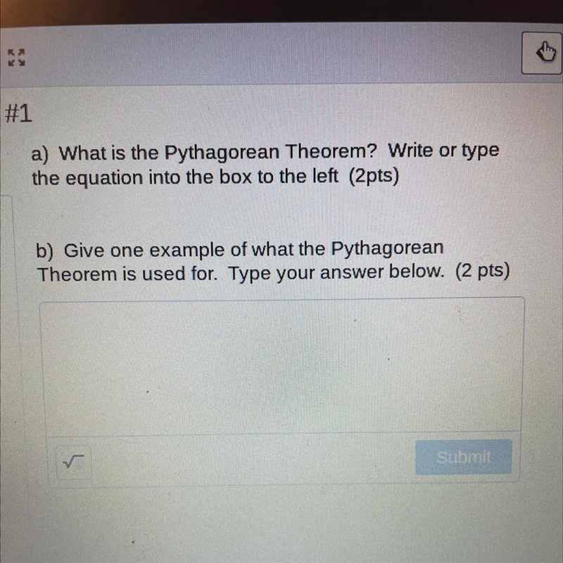 What is the Pythagorean Theorem?-example-1