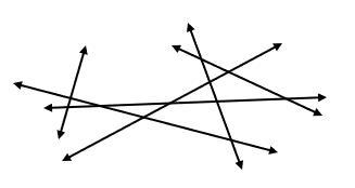 From the given figure , identify number of lines of collinearity is-example-1