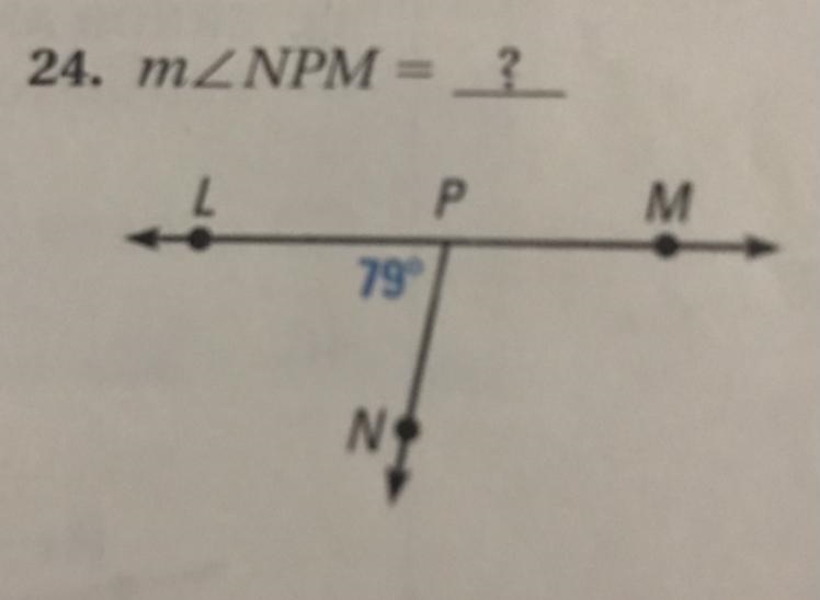 Help!! Find the indicated angle measure. Show your work.-example-1