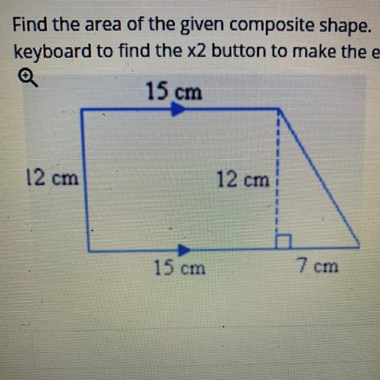 HELPP find the area of this shape / will mark brianliest-example-1