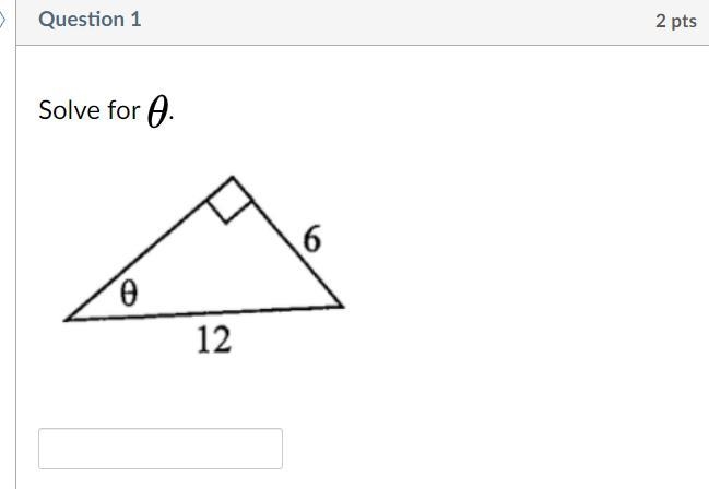 Solve for θ. Please help me!!-example-1