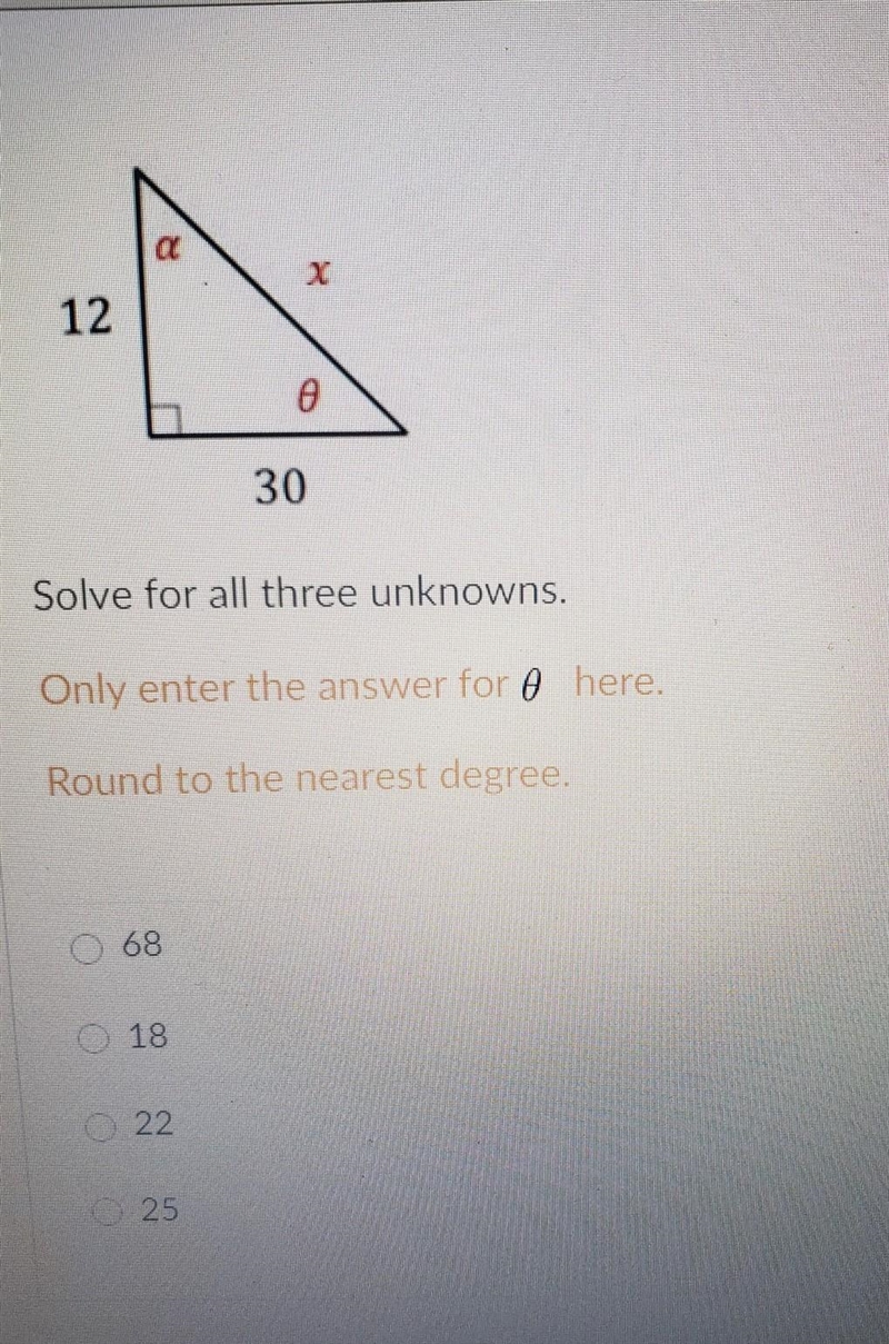 Solving Right triangles help?​-example-1