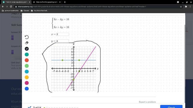 PLEASE HELP SOLVE THIS GRAPH-example-1