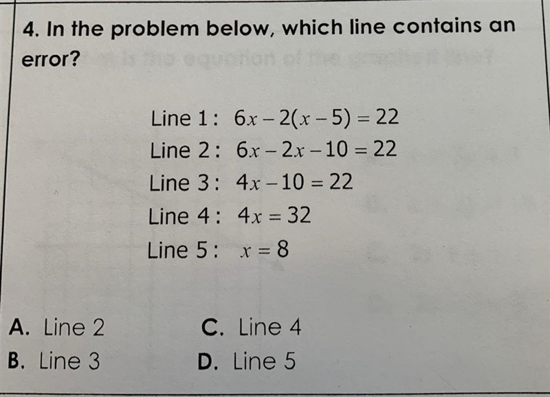 Which line is wrong?-example-1