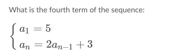 What is the fourth term of this sequence? (explanations appreciated!)-example-1