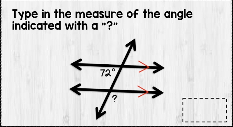 What's the measure of the angle indicated with a "?"-example-1