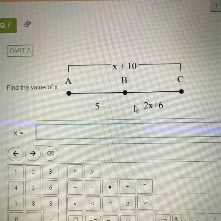 Find the value of X-example-1