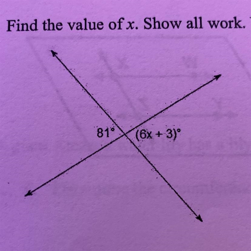 HELP FAST find the value of x.-example-1