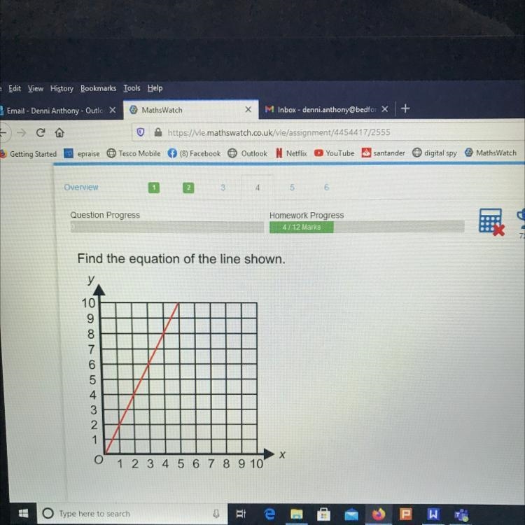 Finding the equation of the line-example-1