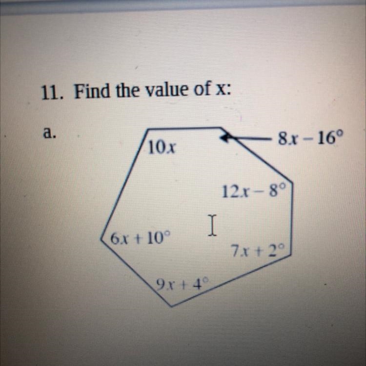 Find the value of x:-example-1