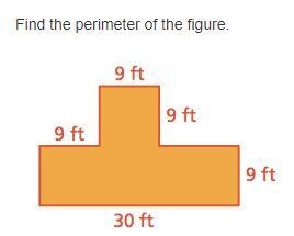 Find the perimeter of the figure.-example-1