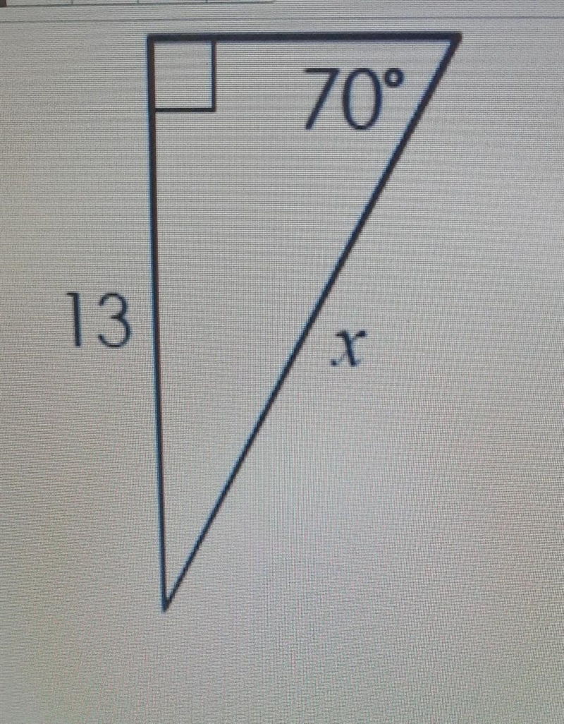 What does x equal to in this problem ​-example-1