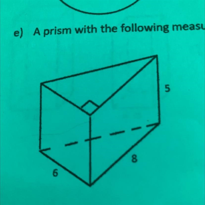 Find the volume and surface area (show work please)-example-1