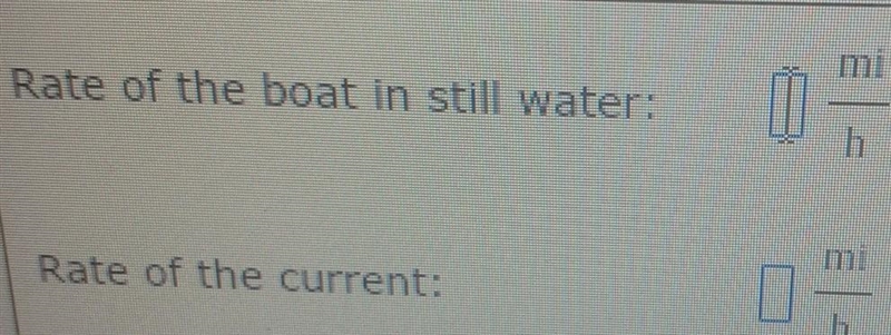 Please help me?!! a motorboat takes 5 hours to travel 150 Miles going Upstream. the-example-1