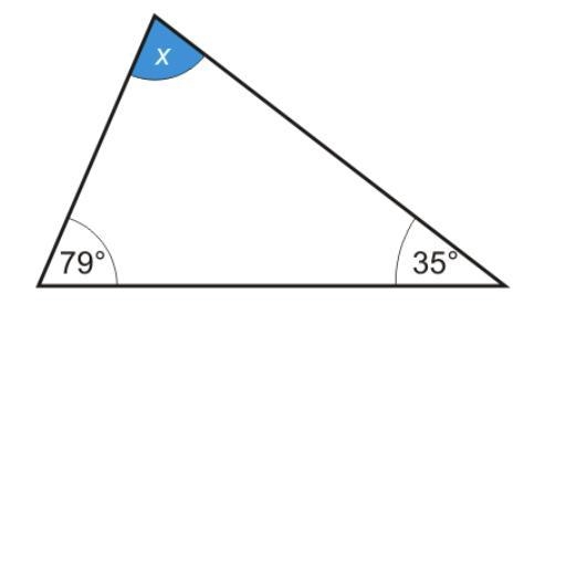 Work out the size of angle of x-example-1