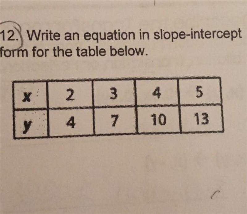 What is the Slope-intercept? ​-example-1